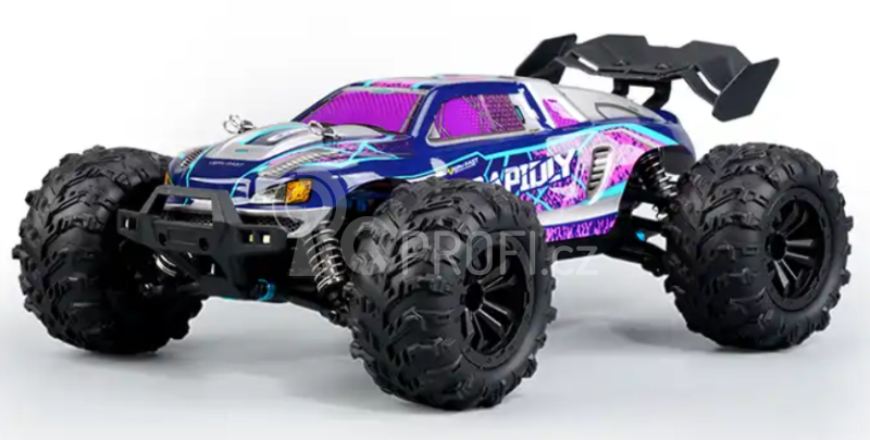 ROZBALENO - RC auto truggy Rapidly, fialová