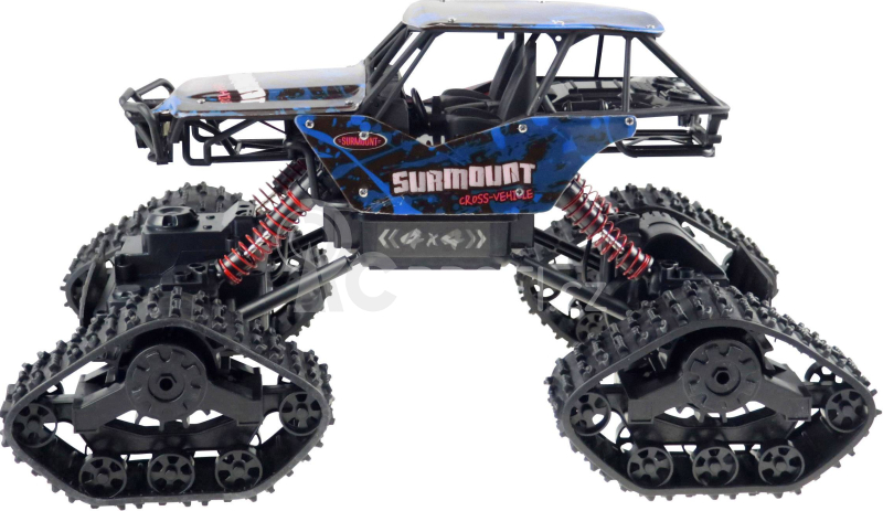NA DÍLY - RC crawler CLIMBER s pásy i pneu, modrá