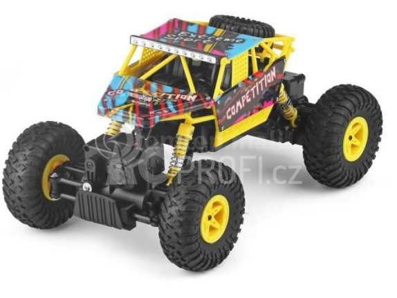 BAZAR - RC crawler Competition 1:18, žlutá