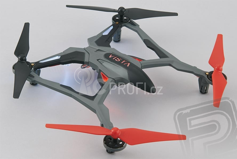 RC dron Dromida Vista UAV Quad, červená