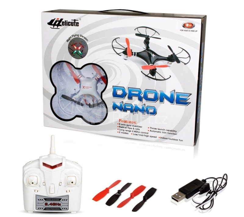 Dron S-Idee NANO, bílá