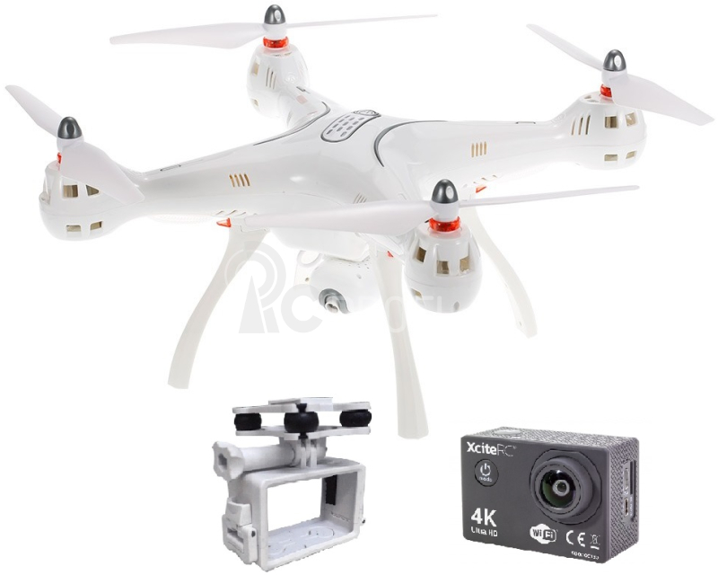 Dron Syma X8PRO + 4K kamera s držákem