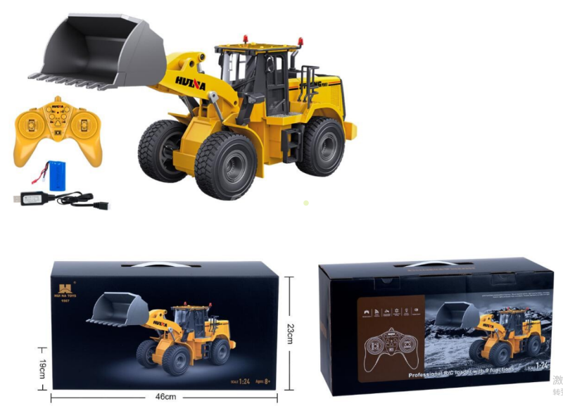 RC kolový nakladač HN552 1:16