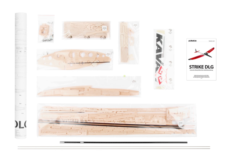 RC letadlo KAVAN Strike DLG 1498mm kit