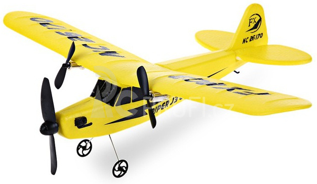 RC letadlo Piper J-3 CUB
