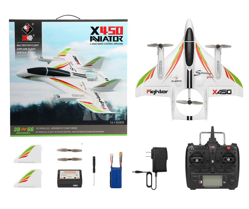 RC letadlo X450 Aviator 3D
