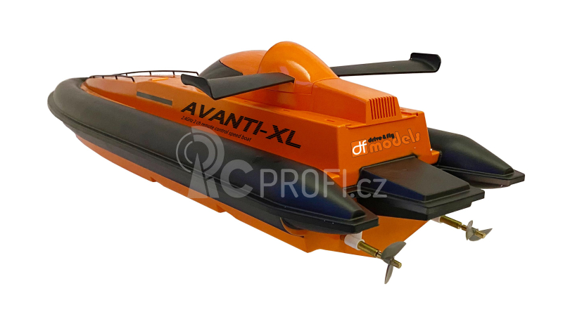 RC loď Avanti XL, žlutá