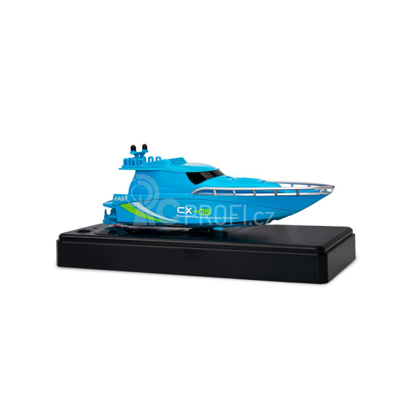 RC loď Mini Racing Yacht, modrá
