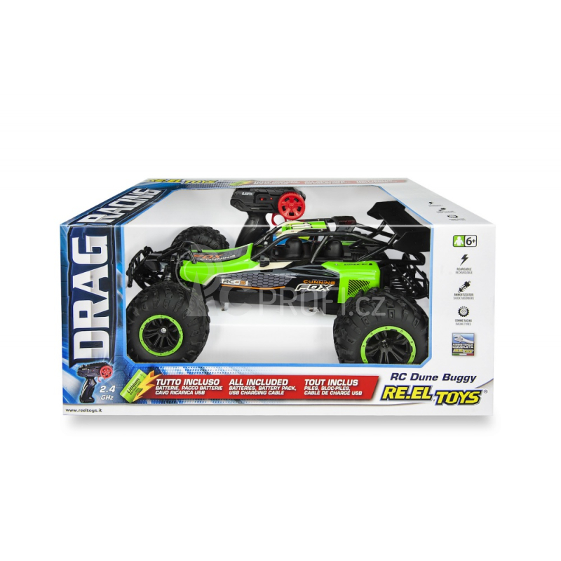 RC písečná buggy Drag Racing