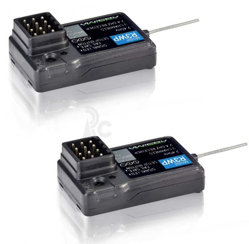 RC souprava Absima CR3P 2,4GHz, 2x přijímač R3WP
