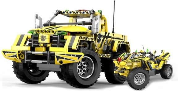 RC stavebnice Pick-Up King 2v1