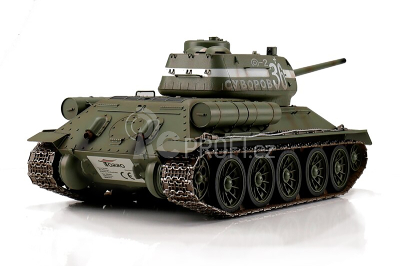 RC tank 1/16 T-34/85 IR, zelená