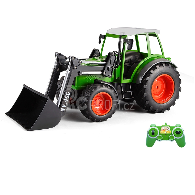 NA DÍLY - RC traktor Double E se lžící 1:16