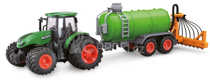 RC traktor s funkční cisternou