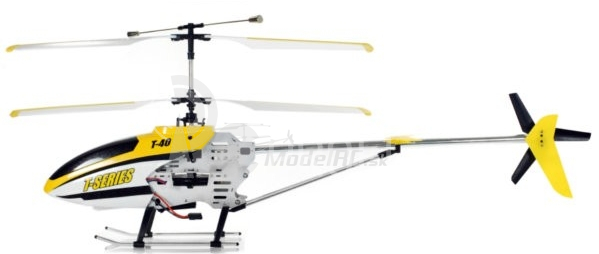 RC vrtulník MJX T640C, žlutá