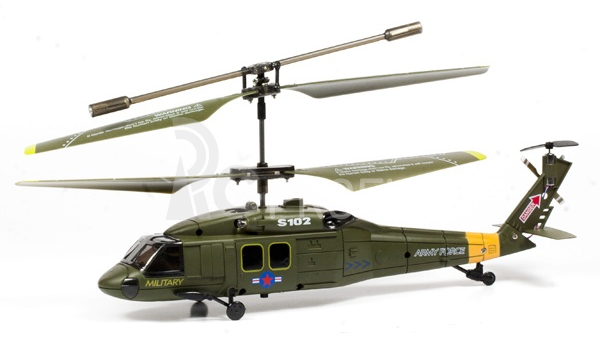 RC vrtulník Syma S102G Black Hawk