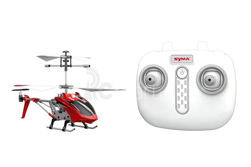 RC vrtulník Syma S107H, červená