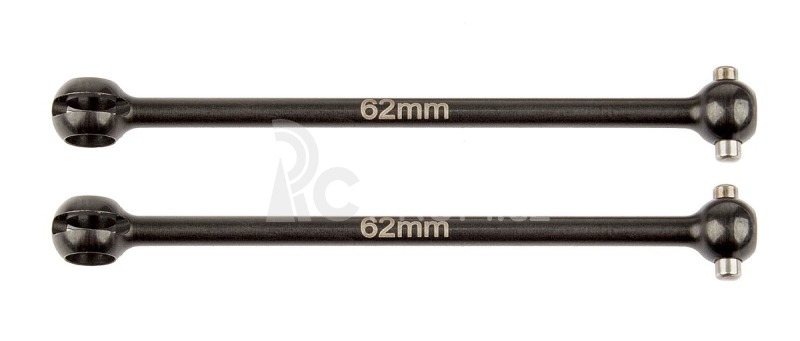 RC10B74 CVA poloosy, 62 mm