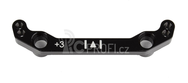 RC10B74.1 hliníková spojka servosaveru, +3mm
