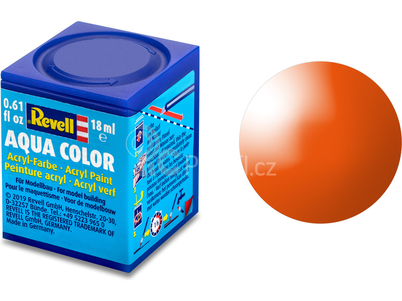 Revell akrylová barva #30 oranžová lesklá 18ml