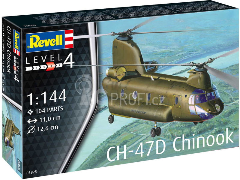 Revell Boeing CH-47D Chinook (1:144) (sada)