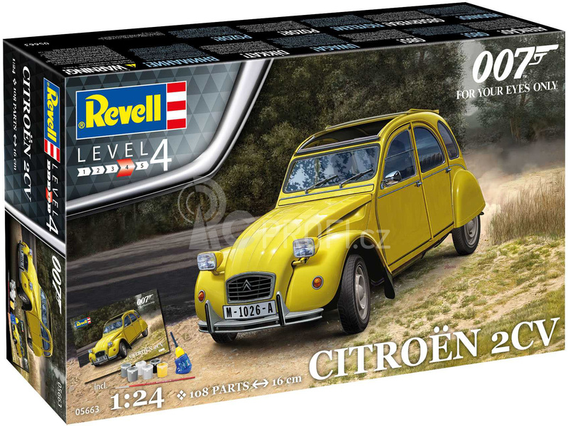 Revell Citroen 2 CV - Jen pro tvé oči (1:24) (Giftset)