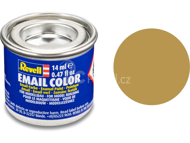 Revell emailová barva #16 pískově žlutá matná 14ml