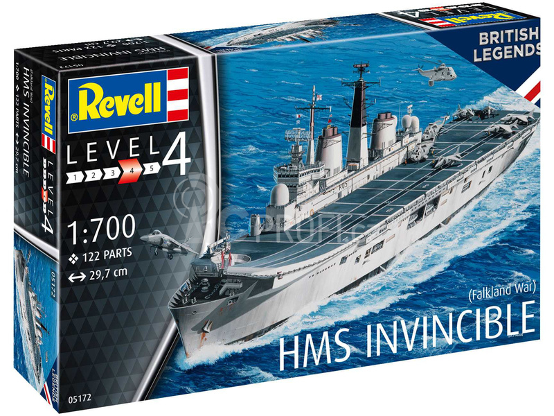Revell HMS Invincible (Falkland War) (1:700)