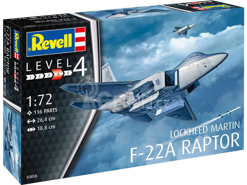 Revell Lockheed Martin F-22A Raptor (1:72)