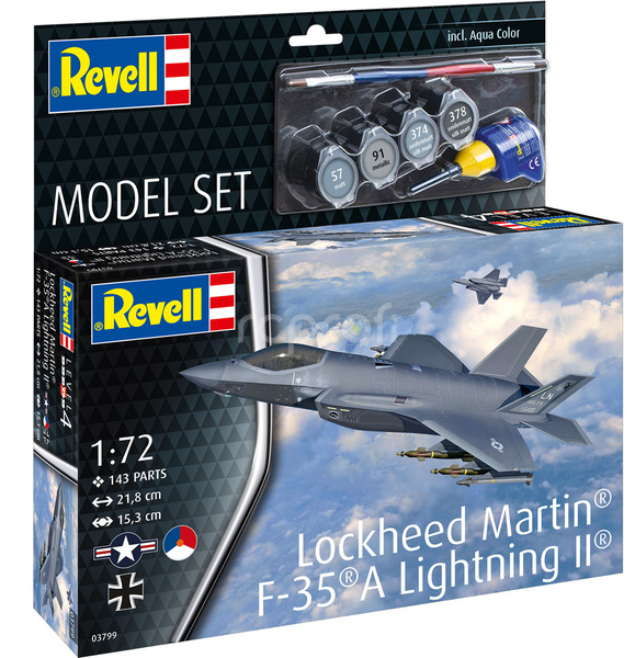 Revell Lockheed Martin F-35A Lightning II (1:72) (sada)