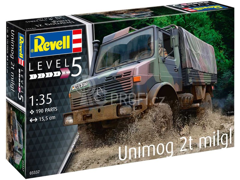 Revell Mercedes-Benz Unimog 2T mil gl (1:35)