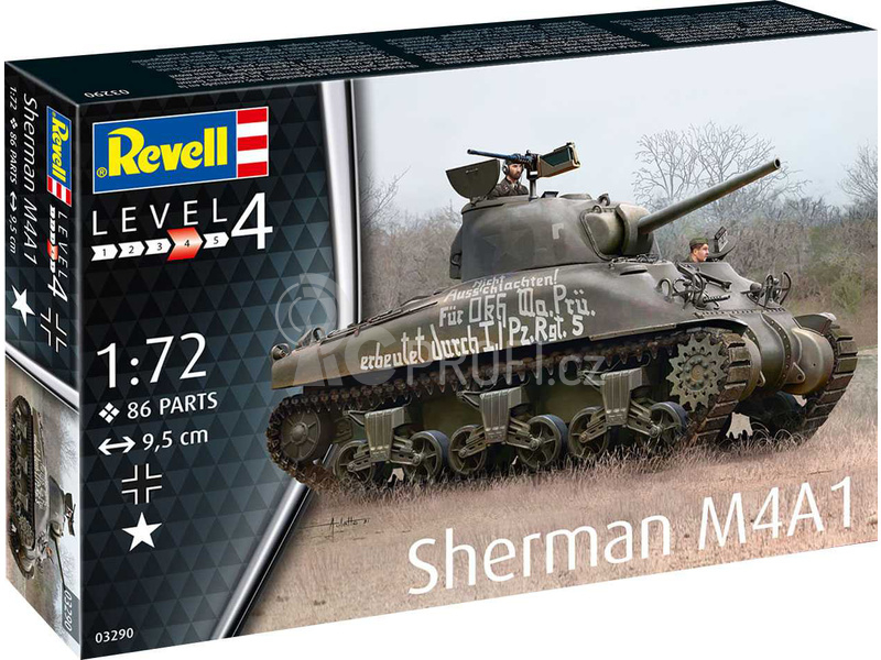 Revell Sherman M4A1 (1:72)