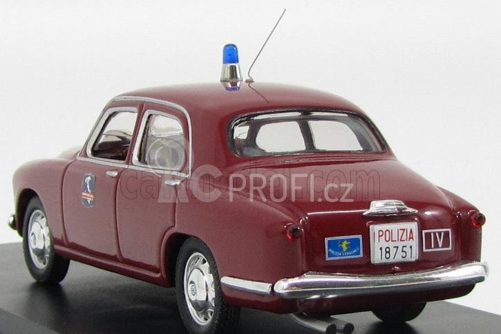 Rio-models Alfa romeo 1900 50th Anniversary Polizia Autostradale Autostrada Del Sole 1964-2014 1:43 Red