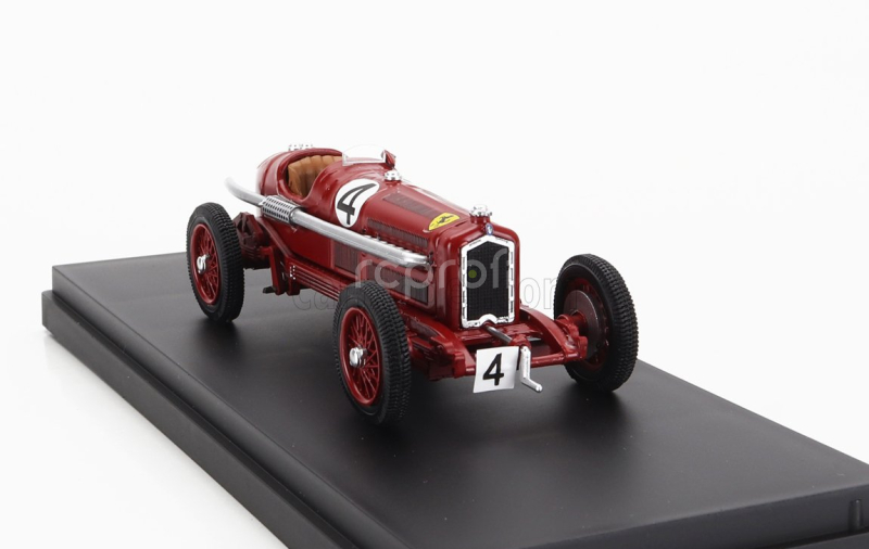 Rio-models Alfa romeo P3 N 4 Tourist Trophy Isle Of Man 1934 Brian Lewis 1:43 Red