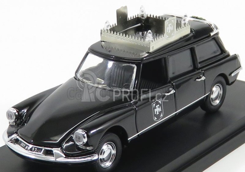 Rio-models Citroen Ds19 Break Funeral Car - Carro Funebre - Hearse - 1963 1:43 Black