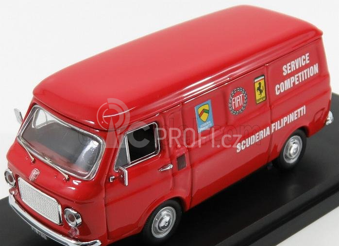 Rio-models Fiat 238 Van Assistenza Corse Scuderie Filipinetti 1970 1:43 Red