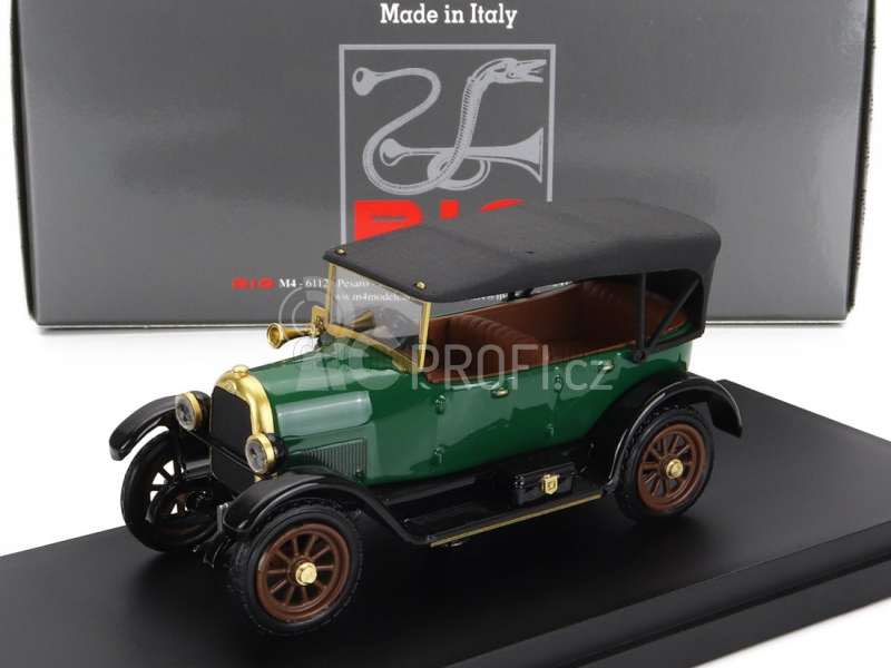 Rio-models Fiat 501 Cabriolet Closed 1919 1:43 Zelená