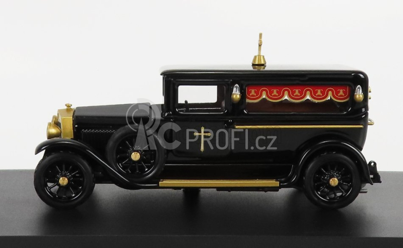 Rio-models Fiat 519 Carro Funebre - Hearse - Funeral Car With Coffin 1924 1:43 Black