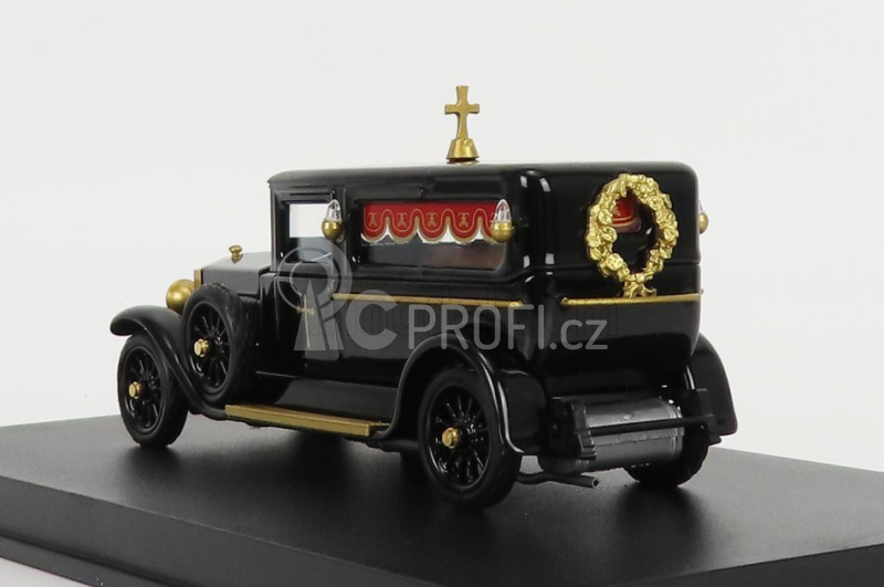 Rio-models Fiat 519 Carro Funebre - Hearse - Funeral Car With Coffin 1924 1:43 Black