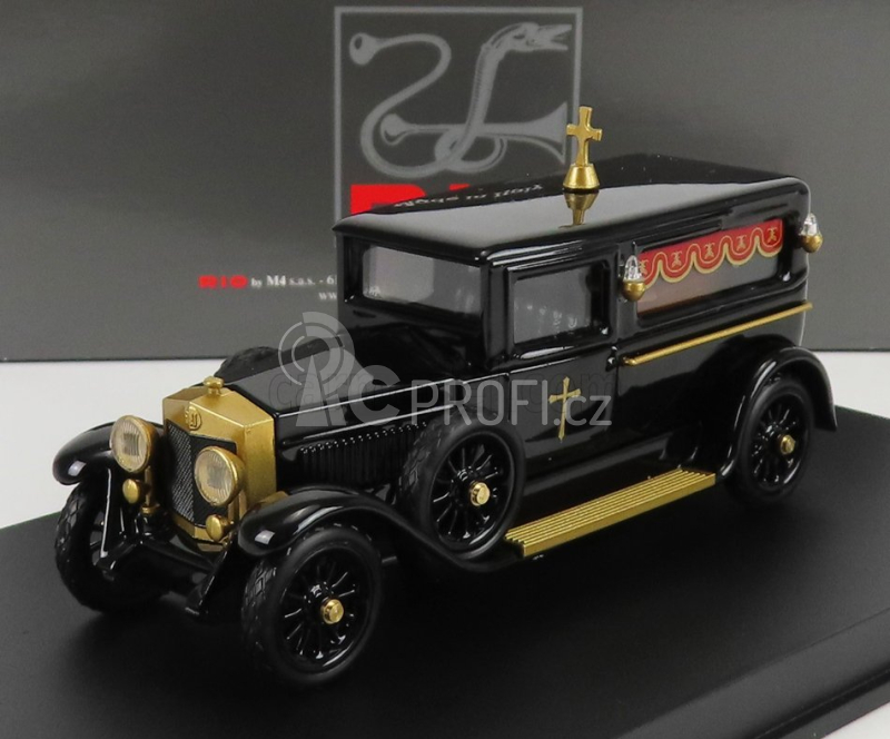 Rio-models Fiat 519 Carro Funebre - Hearse - Funeral Car With Coffin 1924 1:43 Black