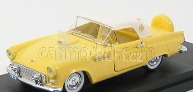 Rio-models Ford usa Thunderbird Cabriolet - Closed 1955 1:43 Žlutá