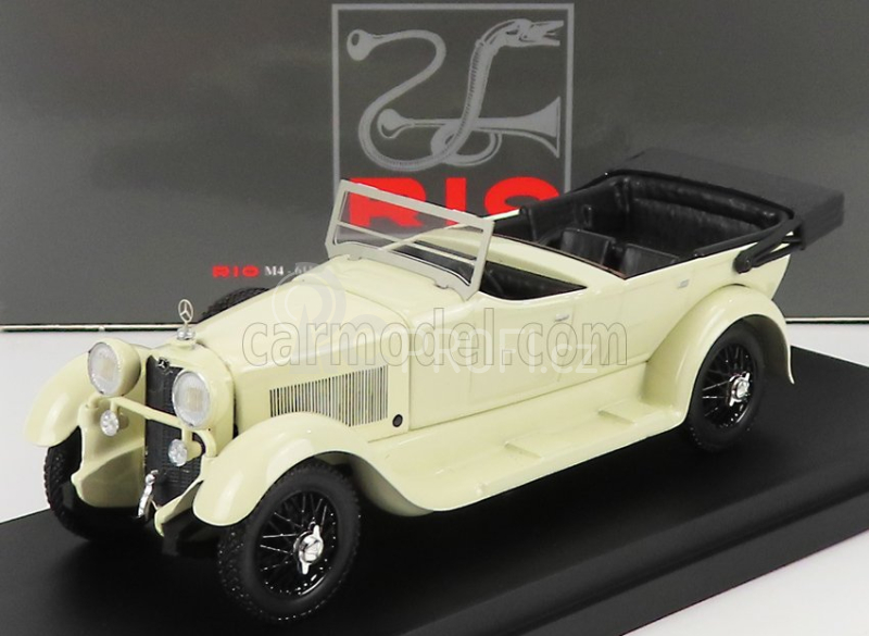 Rio-models Mercedes benz 11/40 Cabriolet Open 1924 1:43 Bílá