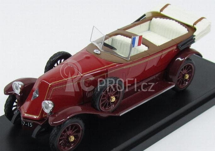 Rio-models Renault 40cv Cabriolet Open Presidential 1925 - Personal Car Gaston Doumergue 1:43 2 Tóny Červené