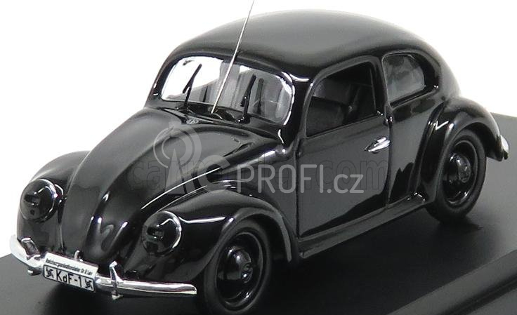 Rio-models Volkswagen Beetle Kafer Presentation Kdf Wagen 1942 1:43 Black