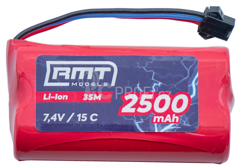 RMT models Li-Ion 2500 mAh 7,4V 15C SM-3P