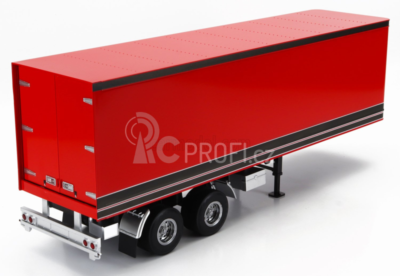 Road-kings Trailer Trailer For Truck - Rimorchio 1:18 Červená Černá