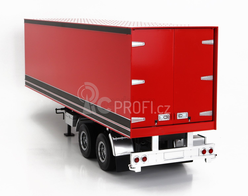 Road-kings Trailer Trailer For Truck - Rimorchio 1:18 Červená Černá