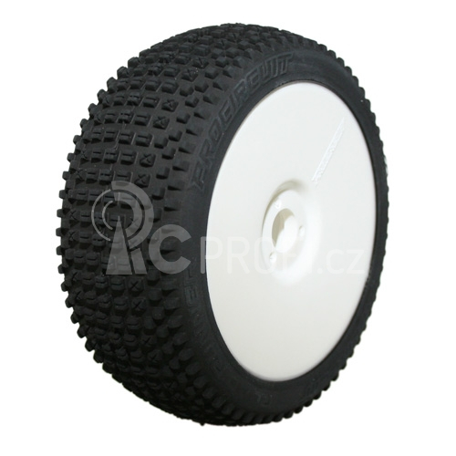 ROAD RUNNER SPORT (soft směs) Off-Road 1:8 Buggy gumy nalep. na bílých disk. (2ks.)