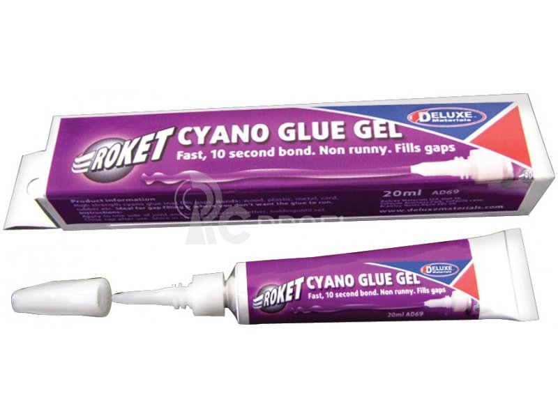 Roket Cyano Gel gelové vteřinové lepidlo 20ml