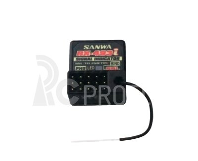 RX-493i 4 kanálový přijímač FHSS5 SUR,SSL/SSR přijímač (telemetrický)